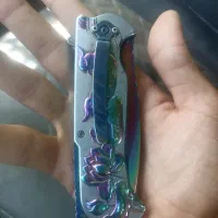 چاقو هفت رنگ ضامن دار اصلی