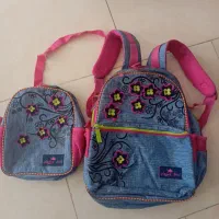 کوله پشتی مدارس جای کتاب و ظرف غذا