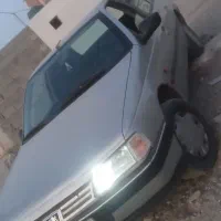 پژو 405 نقره ای پلاک شهرستان