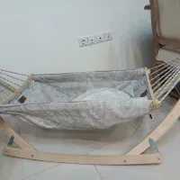 گهواره سنتی سالم وتمیز در حد نو