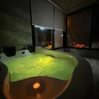کلبه دوخوابه جکوزی دار جنگل دوهزار