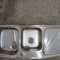 سینک توکار ظرفشویی در حد نو