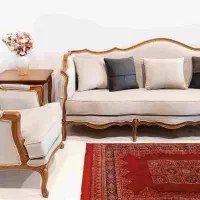 مبل نیو کلاسیک درطرح رنگ دلخواه شما