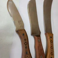 انواع مدل چاقو های آشپزخانه وبیابانی استیل فنر