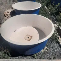وان و استخر گرد فایبرگلاس مناسب پرورش ماهی و غیره