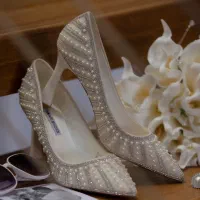 کفش مجلسی سنگ دار