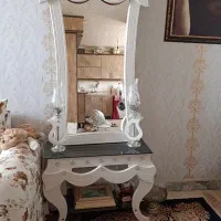آیینه و شمعدان در حد نو