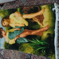 تابلو فرش دستبافت مرینوس