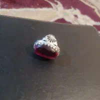 انگشتر نقره یاقوت اصل