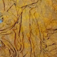 پارچه ابریشم راشن نگین کاری شده