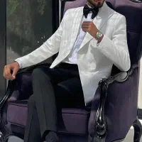 کت و شلوار سفید