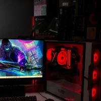 کیس غول گیمینگ DDR5 کامپیوتر RTX رندر