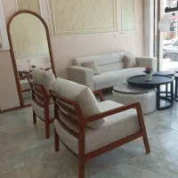 مبلمان راحتی وچوبی
