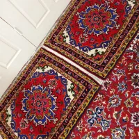 فرش هریس قالیچه دستباف1جفت خوشگل زیبا