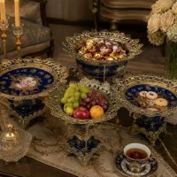 کاسه بشقاب سرویس برنزی
