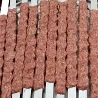 خمیر کوبیده گوشت و کوبیده مرغ