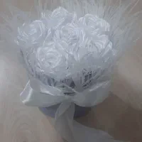 باکس گل رز روبانی