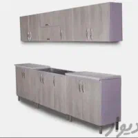 ۳متربالا ۳متر پایین کابینت فلزی