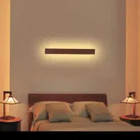 چراغ دیواری چوبی۲عدد