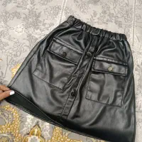 دامن چرم کوتاه نو
