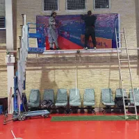 نصب و ساخت انواع بنر تابلو استیکر چلنیوم و غیره