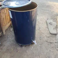 بشکه های اهنی خارجی شیردار ضخیم