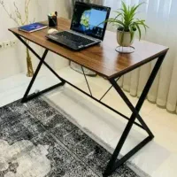 میز تحریر و کامپیوتر مدل ضربدری