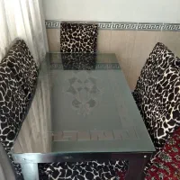 میز غذاخوری و ماشین لباسشویی