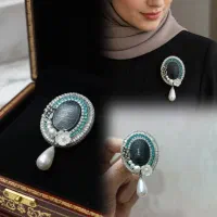 گلسینه جواهردوزی سنگ حدید ان یکاد