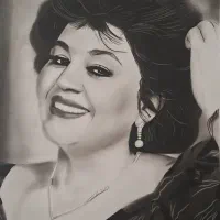 سیاه قلم بانو هایده