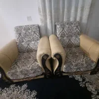 مبل چرم کتان