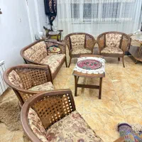 مبلمان حصیری نیم ست