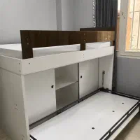 تخت دونفره جوان و نوجوان،کم جا ،حرفه ای، در حد نو