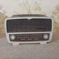 رادیو چوبی و جا دستمال کاغذی
