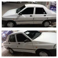 پرایدمدل۹۶ ۳تاتیکه رنگی شاستی سالم