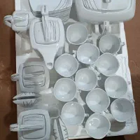 سرویس صبحانه خوری چینی نو همراه کارتن