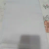 ۲/۵متر پارچه تترون ژاپن سفید عرض ۹۲