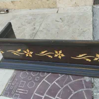 کتیبه ی چوبی پرده