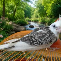 عروس هلندی دوکت پروانه آلبینو چشم شرابی