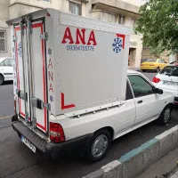 یخچال وانت پراید برای گوشت و مرغ