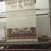 قالی دستباف همراه دستگاه