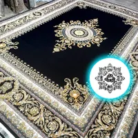 با قوی ترین رنگ ترک دکور شیک شما با فرش ما|فرش|زرند, |دیوار