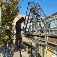 جوشکاری سیار.اجرای والپست .رابیتس کاری