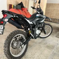یاماها WR155 مشکی شاسی مشکی کم کار