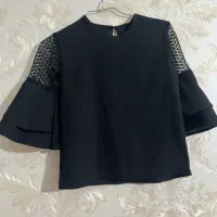 بلوز و تیشرت مشکی دخترانه محرمی