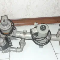 خط گاز . مشعل صنعتی ۲ اینچ . شیر برقی