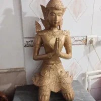 مجسمه پلی استر. طلایی دکور