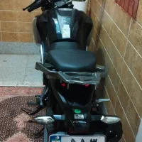 موتور هندا ۱۹۰ مشکی نقره ای