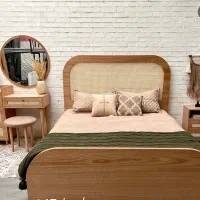 سرویس خواب حصیری / تخت خواب دو نفره