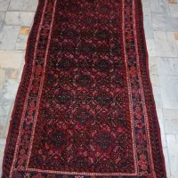 دوعددفرش کناردست بافت یک تابلو فرش و یک کنارماشینی